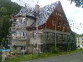 pískování domu - před pískováním
